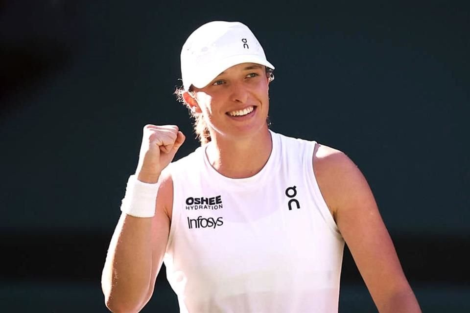 La polaca Iga Swiatek se metió al tercer lugar del Ranking WTA al ganar Wimbledon.