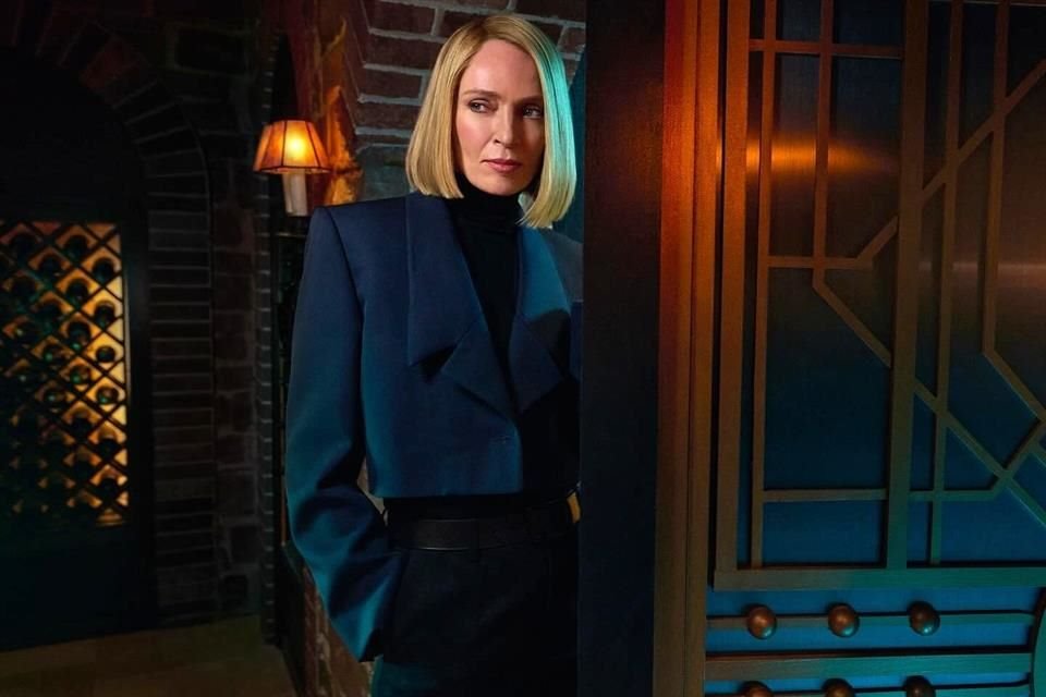Uma Thurman es uno de los nuevos rostros que se suman a la franquicia, en un personaje misterioso pero letal.