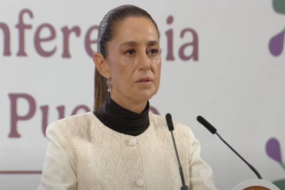 Sheinbaum dijo que cuando llega combustible ilegal de Estados Unidos, alguien de allá tiene que estar involucrado con alguien en México.