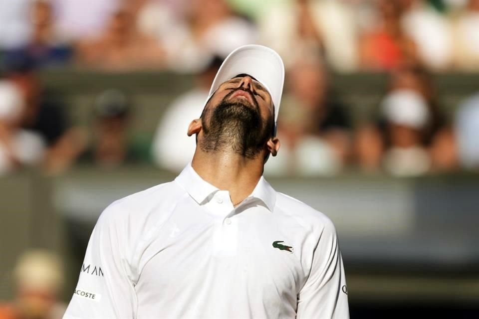 El sueño del título 25 de Grand Slam de Novak Djorkovic en Wimbledon terminó.