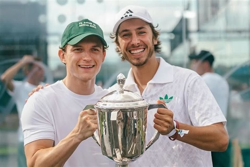 Tom Holland y Juanpa Zurita ganaron el Bero Padel Classic en Londres, un torneo internacional que reunió estrellas del cine y el deporte.