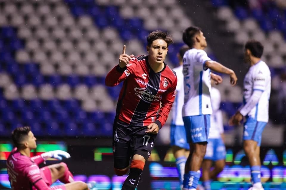Rivaldo Lozano marcó el segundo gol del Atlas.