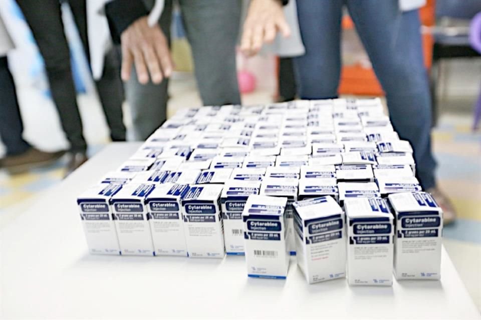 Este mes, la entrega de las medicinas cumple siete meses de atraso.