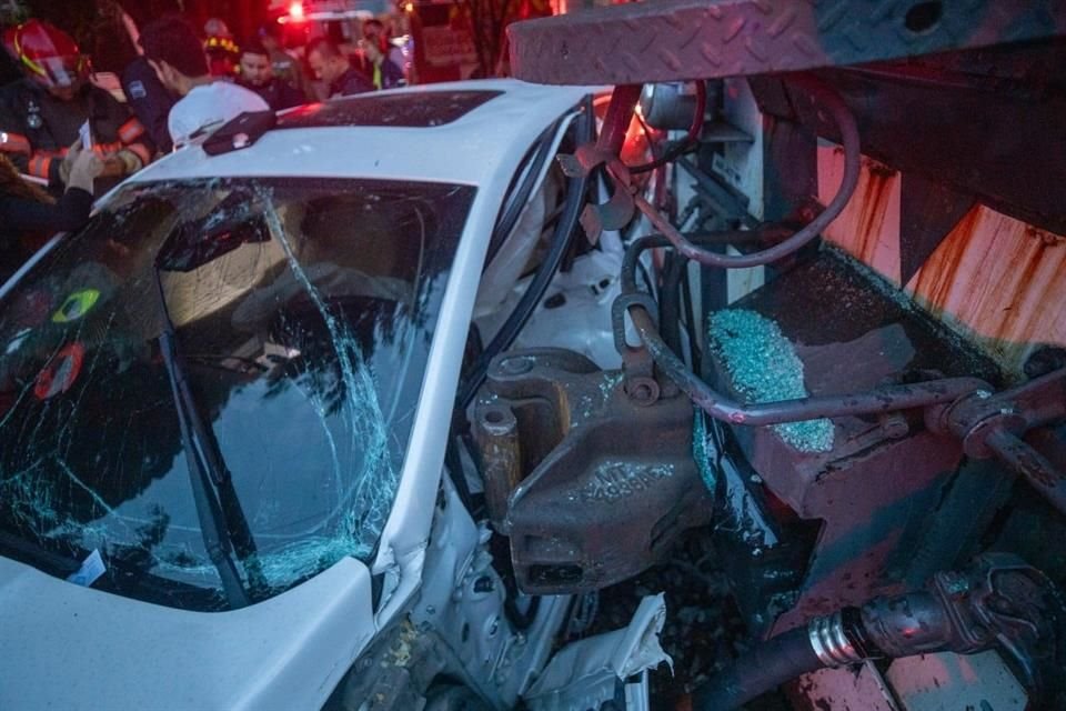 Aparatoso accidente.