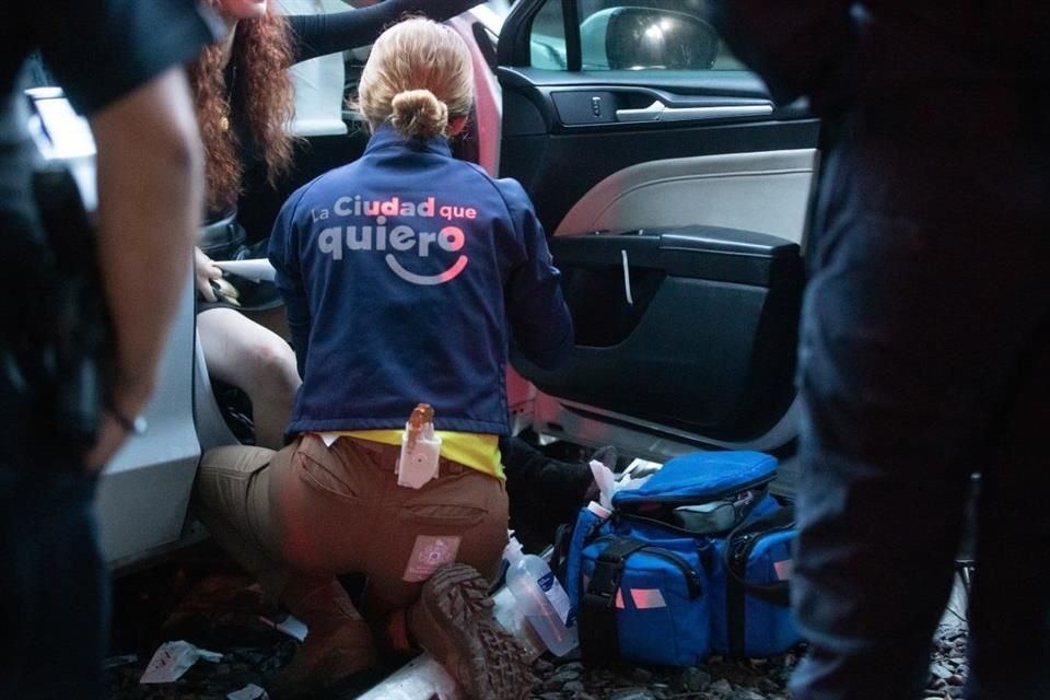 Por suerte, solo hubo lesionados.