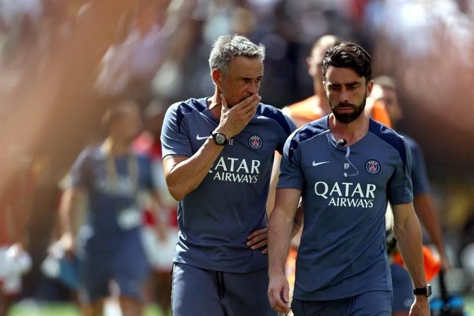 Luis Enrique no logró hacer reaccionar a su equipo.