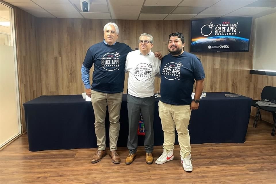 José Alberto Becerra Santiago, José Alberto Castellano Gutierréz y Netzahualpilli Delgado Figueroa.
