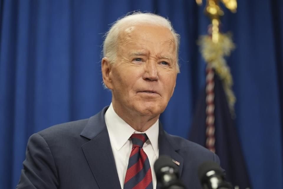 El entonces Presidente estadounidense Joe Biden en North Charleston, Carolina del Sur, el 19 de enero del 2025.