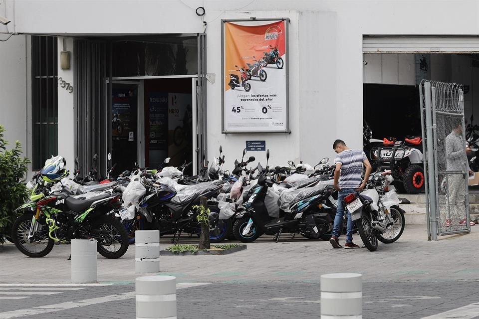 Tylko 4% dealerów motocyklowych zarejestrowanych w Rejestrze Podatników Stanu Jalisco składa kwartalne raporty do władz stanowych.