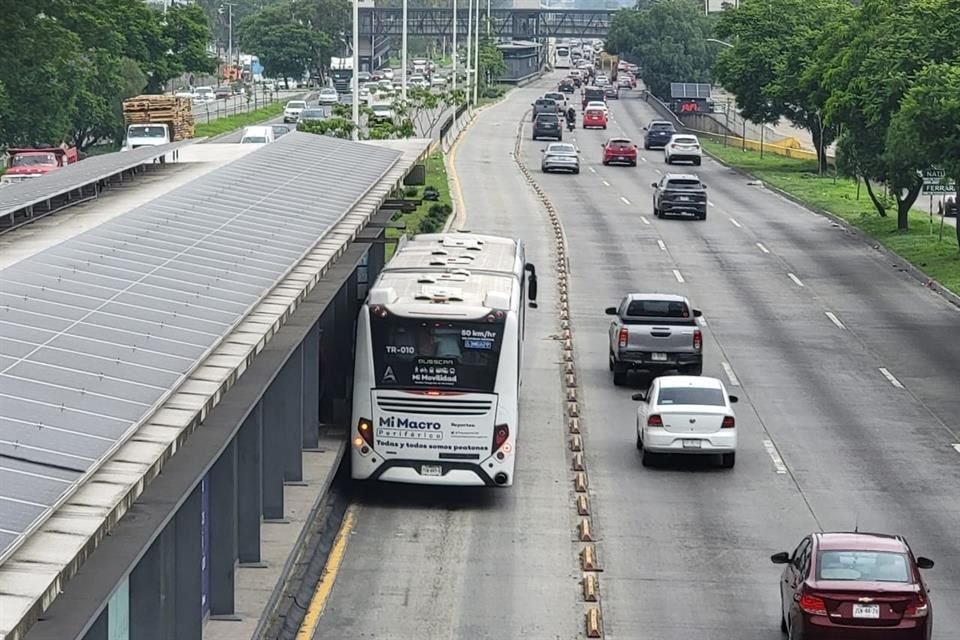 Al menos 200 unidades no dieron servicio durante la mañana.