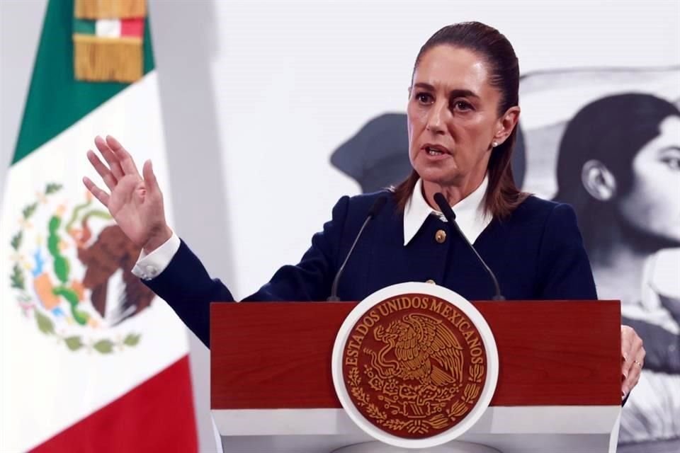 La Presidenta dijo que en el próximo informe quincenal sobre seguridad se dará cuenta de las acciones realizadas contra el huachicol fiscal.