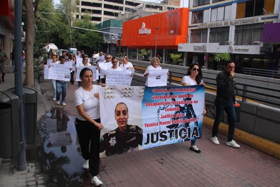 Ella acusa no haber estado en el lugar de los hechos, donde se le acusa de desaparición forzada.