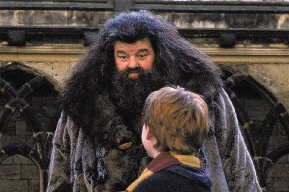 En la saga de películas Hagrid fue interpretado por el fallecido actor escocés Robbie Coltrane.