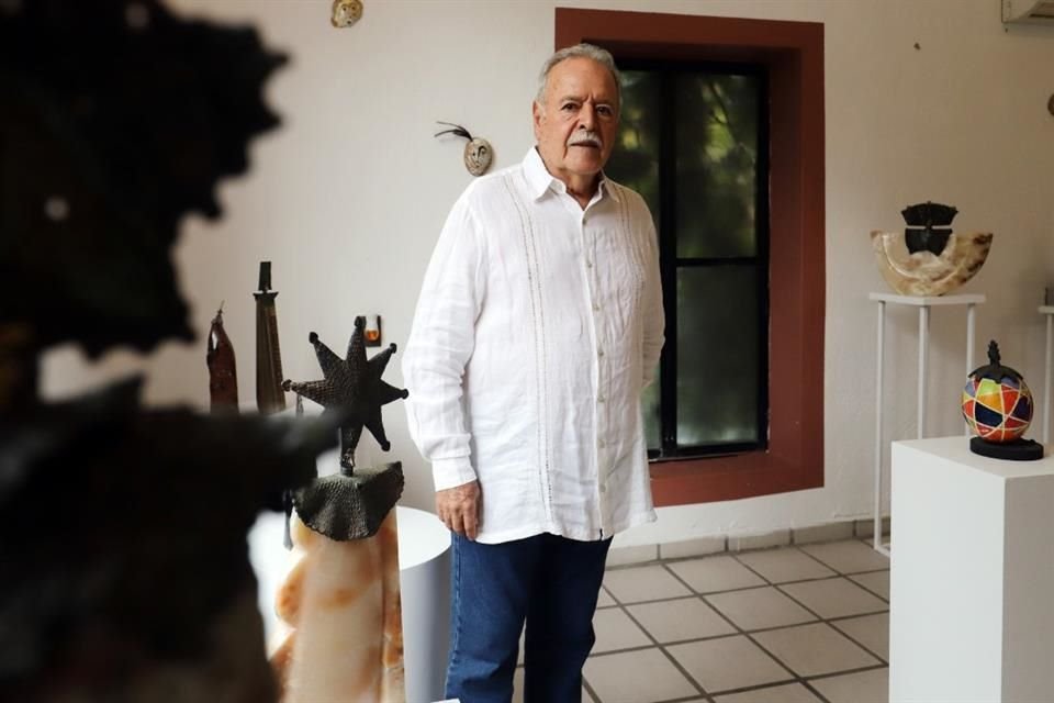 Óscar Zamarripa expone en en El Jardín de en Medio Hotel Boutique, en Los Gavilanes.