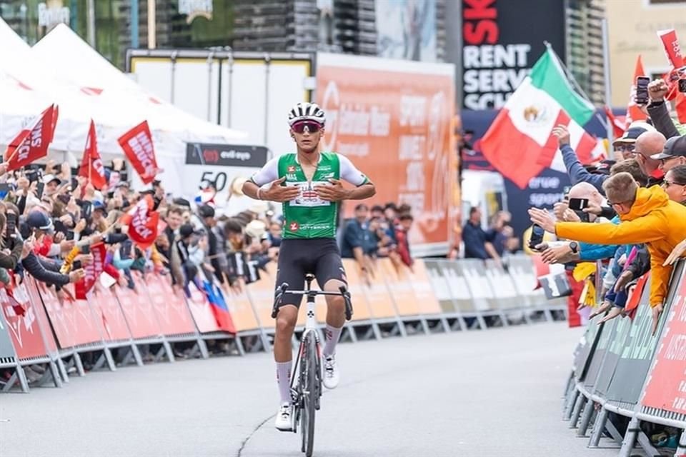 Isaac del Toro llegará motivado luego de coronarse en el Tour de Austria.