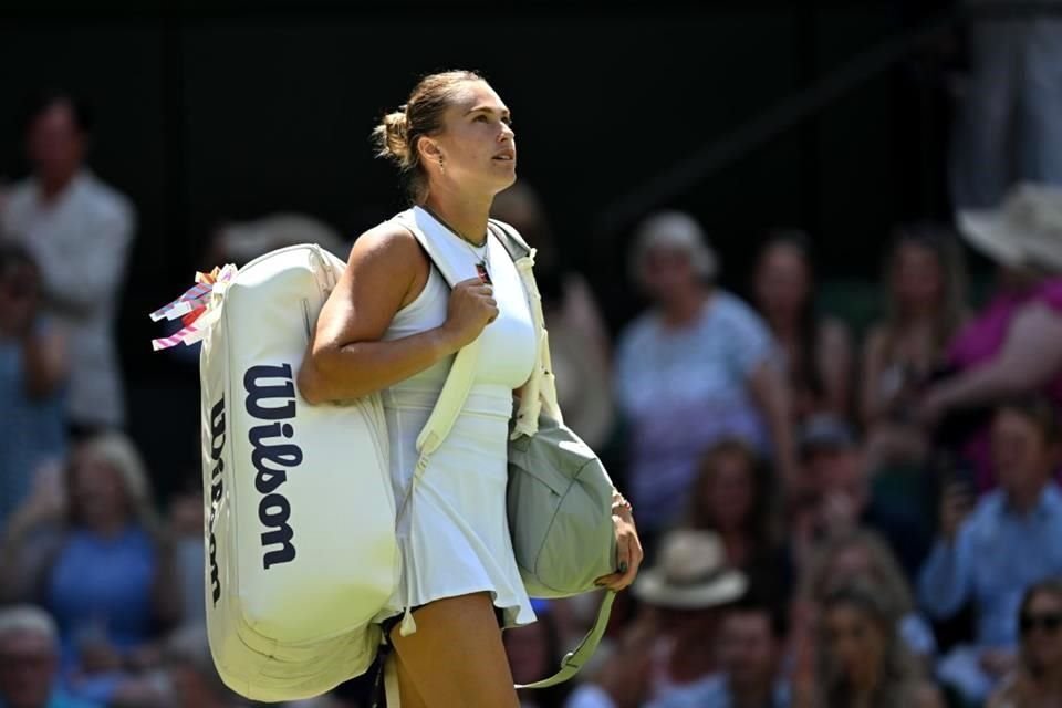 Sabalenka prefirió parar algunas semanas y llegar en mejor forma al US Open.