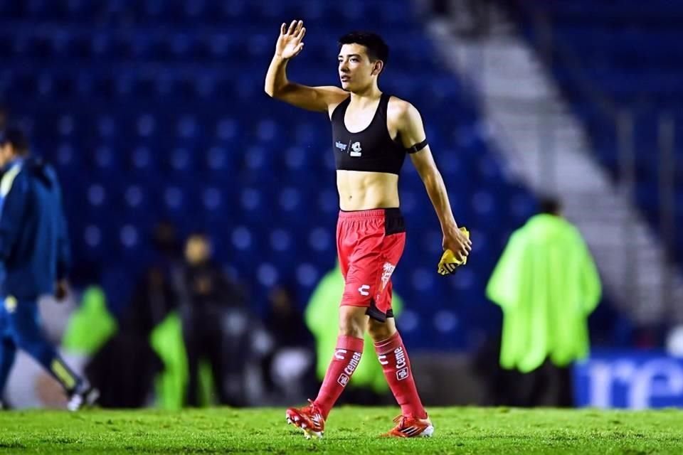 Gilberto Mora entró en la segunda parte y participó en la jugada del tanto tijuanense.