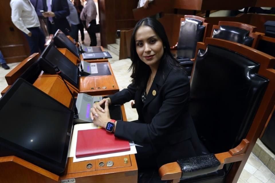 Alondra Fausto, diputada local del PRI.