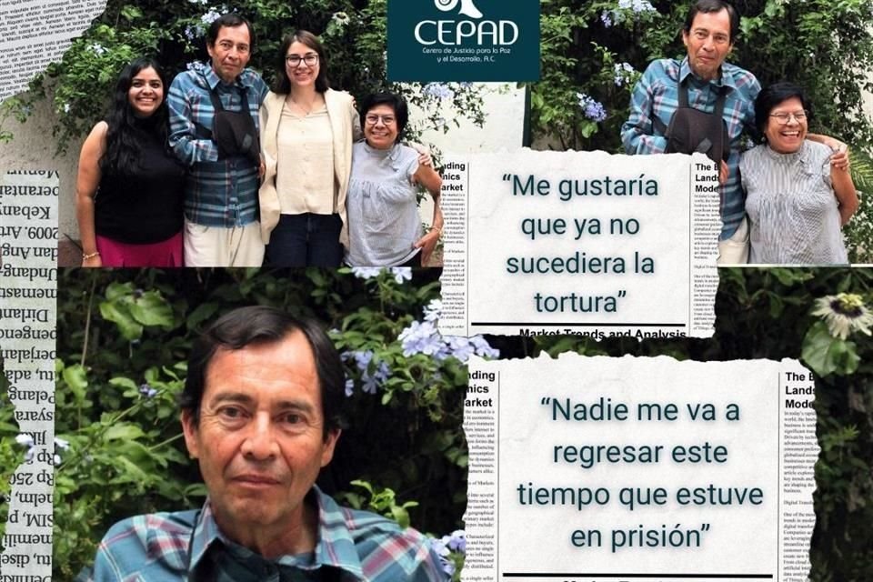 Rubén Rivera estuvo encarcelado durante 14 años por un delito que confesó bajo tortura.