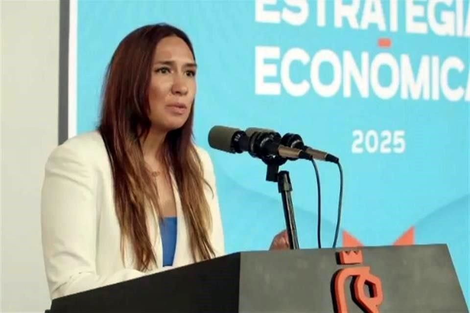 Betsabé Rocha, Secretaria de Economía de NL.