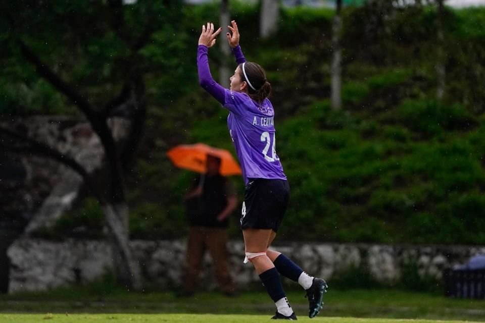 Alicia Cervantes, por la vía del penal, se encargó de darle la victoria al equipo rojiblanco.