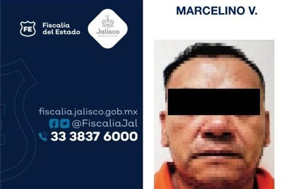 Marcelino 'V', alias 'El Tacache', también enfrenta cargos por la desaparición de dos policías investigadores de la Fiscalía de Jalisco, en un caso distinto.