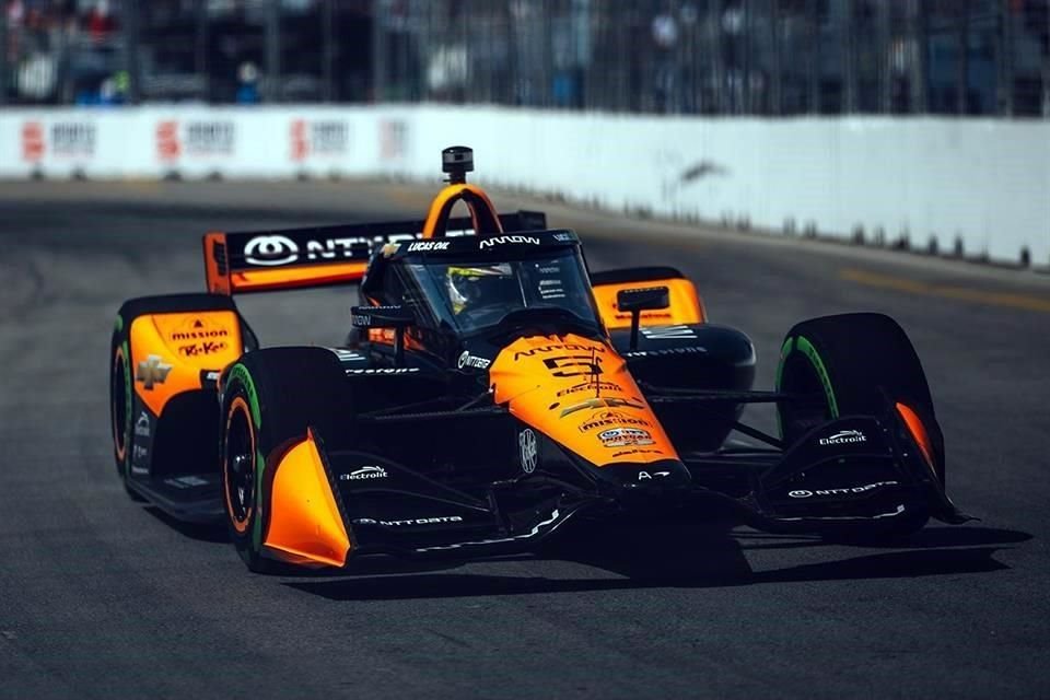 El regio Pato O'Ward fue el ganador en el Gran Premio de Toronto, de la IndyCar.