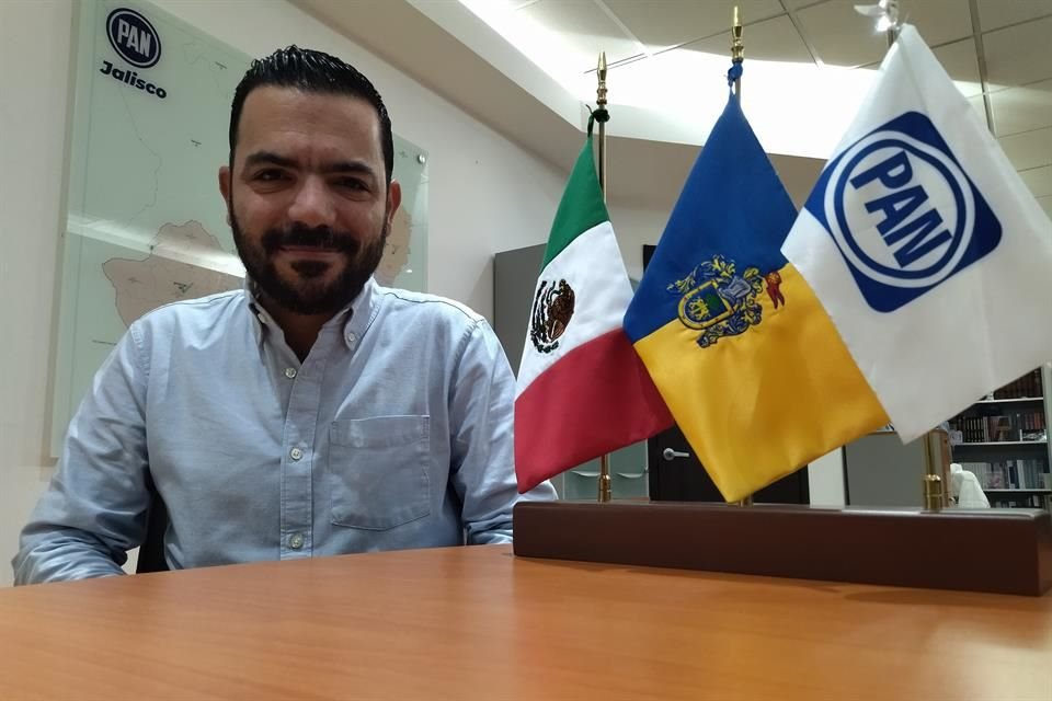 El Coordinador de la bancada del PAN en la Cámara de Diputados, Elías Lixa, visitó Guadalajara.