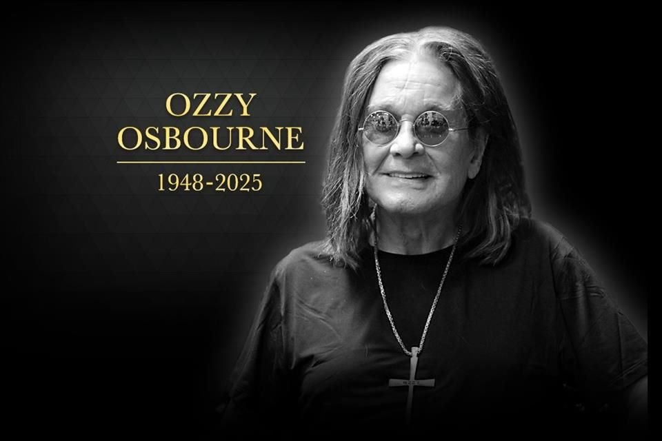 Ozzy Osbourne, legendario líder de Black Sabbath, murió este martes a los 76 años, informó su familia.
