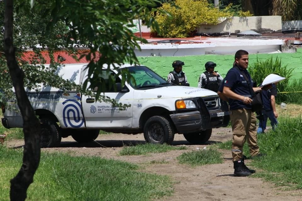 La víctima tenía huellas de violencia y estaba envuelto en una cobija.