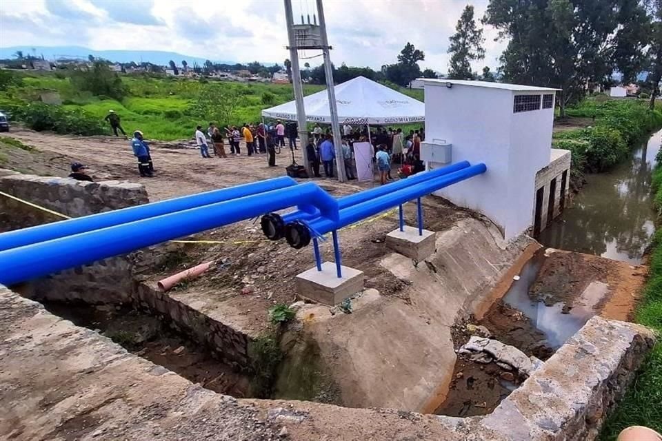 Más de 9 mdp invirtió Tlaquepaque  en un cárcamo automatizado que serviría para evitar inundaciones en Ojo de Agua y Villa Fontana.