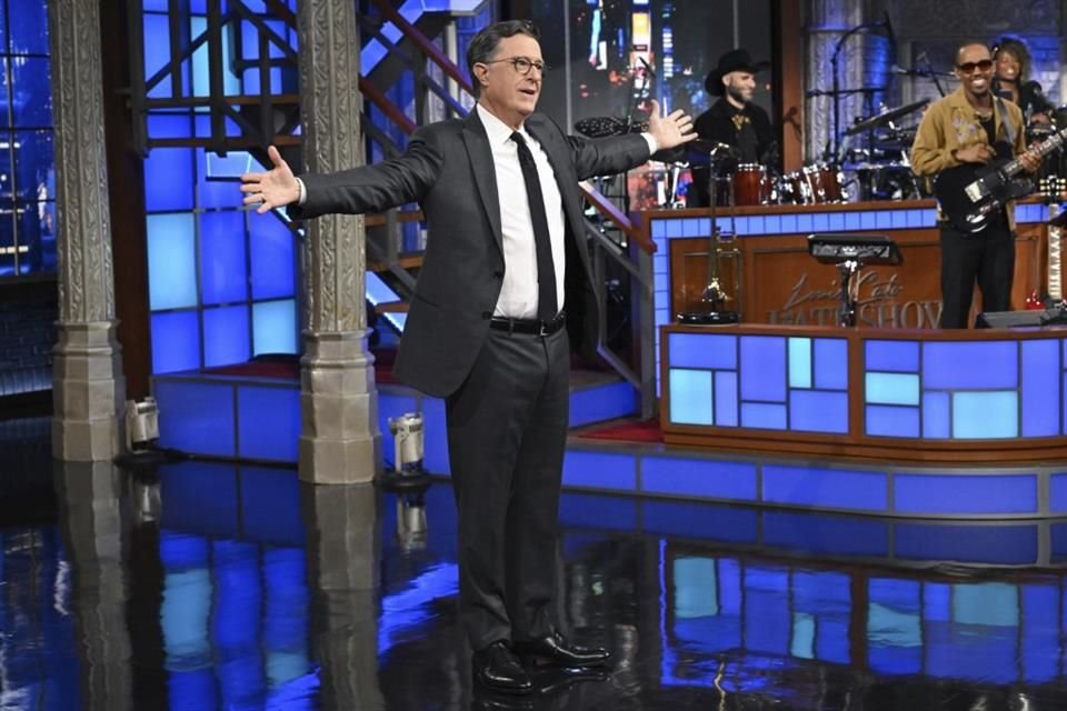 Stephen Colbert hizo comentarios anti Trump antes de su sorpresiva salida de CBS.