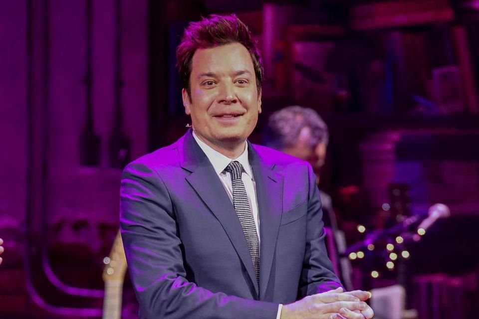 El golpe del mandatario también fue dirigido a Jimmy Fallon.