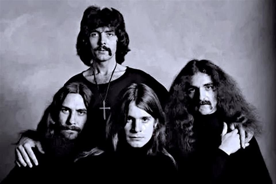 En sus inicios con Bill Ward, Tony Iommi y Geezer Butler.