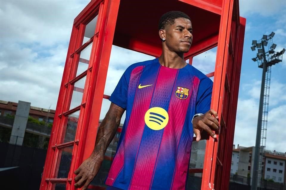 Rashford es jugador del Barcelona.