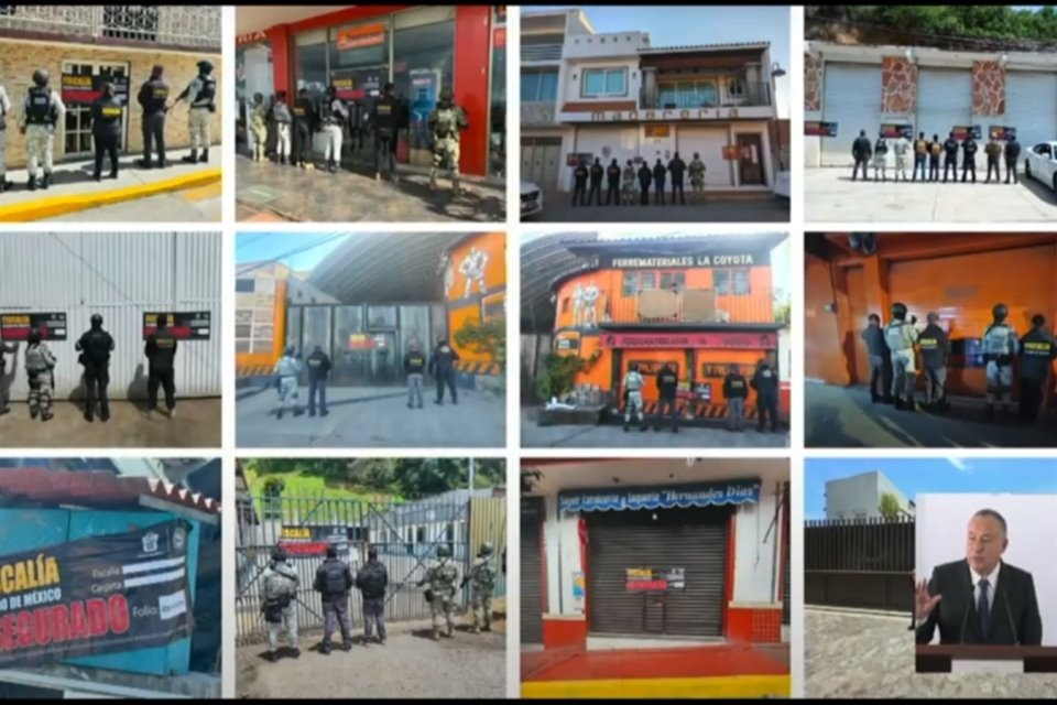 Fiscal del Edomex detalló la operación de extorsionadores. 