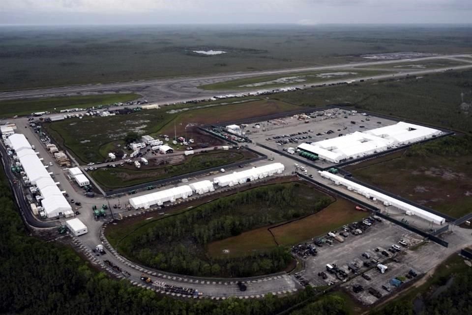 El centro de detención en Everglades, Florida, conocido como el 'Alcatraz de los Caimanes'.