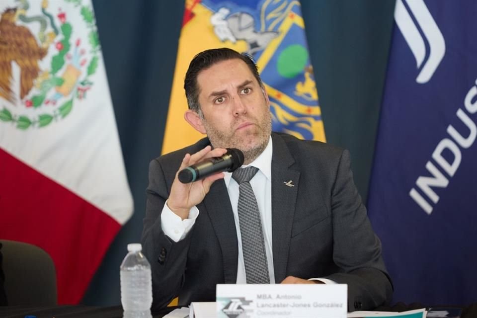 Antonio Lancaster-Jones González, Coordinador del Consejo de Cámaras Industriales de Jalisco.