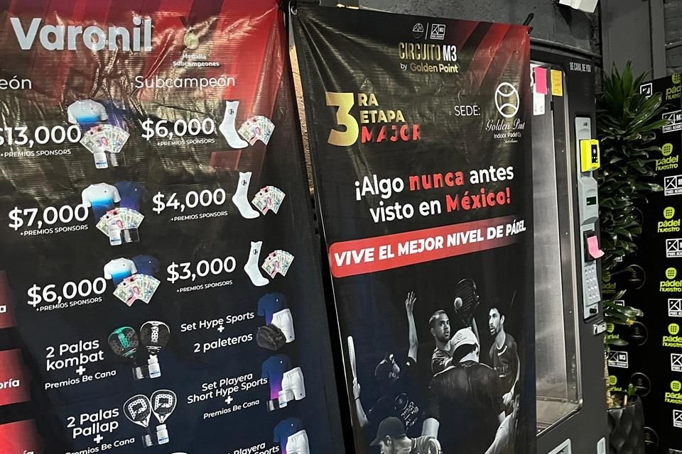 Empleados de Pádel Golden Point minimizan golpiza de Mondragón, aseguran que el negocio sigue e incluso hay torneos en puerta.