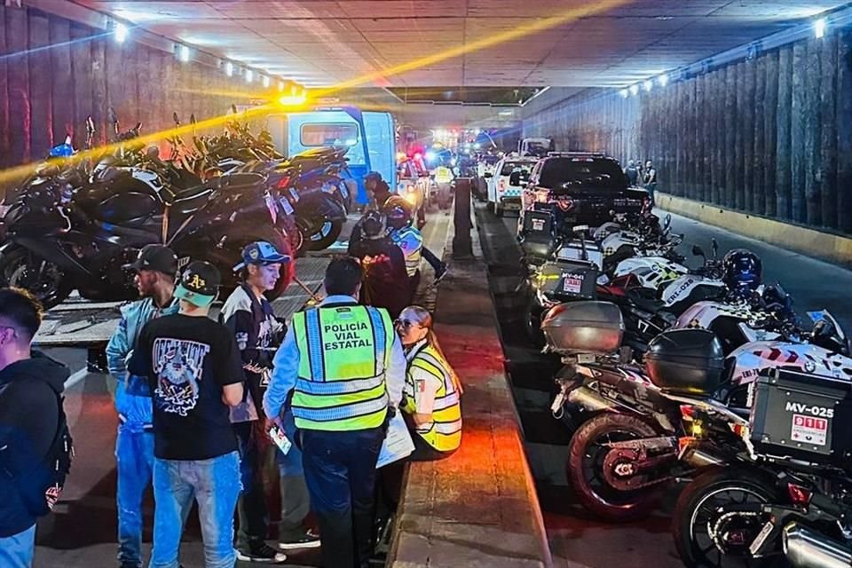 El decomiso se hizo en el paso a desnivel sobre Av. Vallarta y Rafael Sanzio.