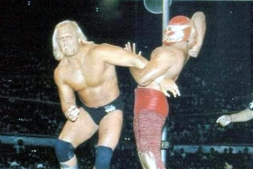 Hogan luchó el 31 de julio de 1983 en el Toreo de Cuatro Caminos ante Canek.