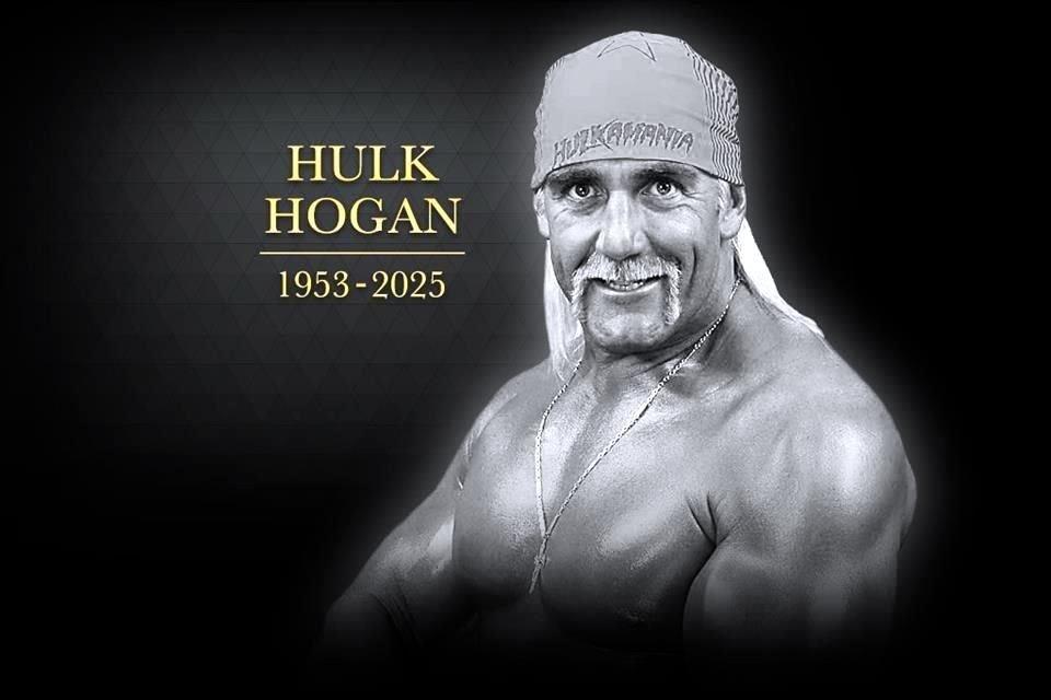 El legendario luchador estadounidense Terry Gene Bollea, conocido como Hulk Hogan, murió a los 71 años de edad.