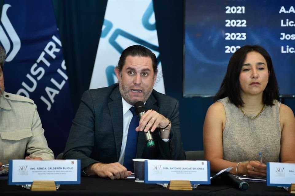 Antonio Lancaster-Jones González, Coordinador del Consejo de Cámaras Industriales de Jalisco (CCIJ).