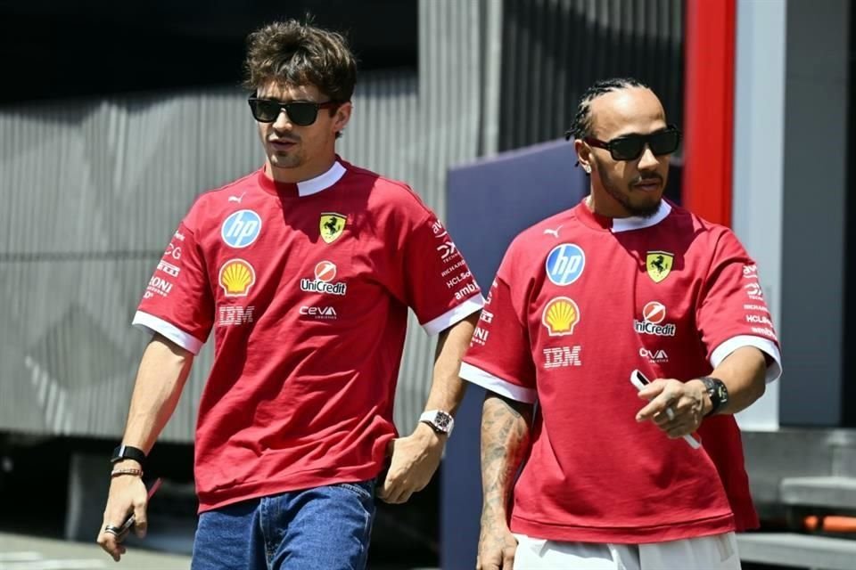 Leclerc y Hamilton no han tenido la temporada esperada.