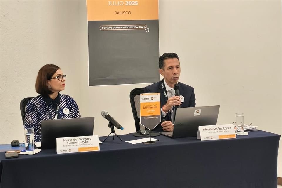 El INEGI presentó resultados definitivos del Censo Económico 2024 para Jalisco, que revelan una economía en transformación.