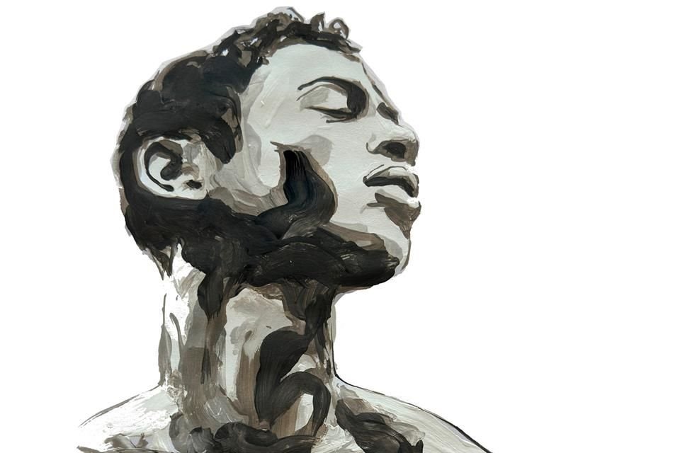 Pieza 'Unfolding Grace', de la serie Floating Strength.