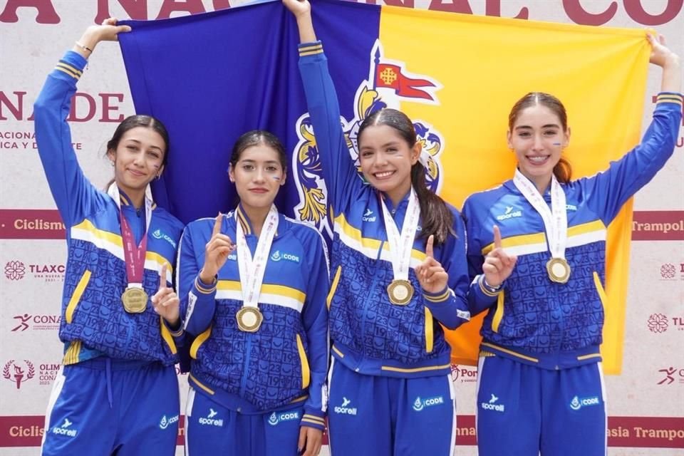 Por tercer año consecutivo, Jalisco rebasó las 400 medallas de oro en la Olimpiada Nacional, ya que ganó 430 en 2023, 478 en 2024 y 481 en este 2025.