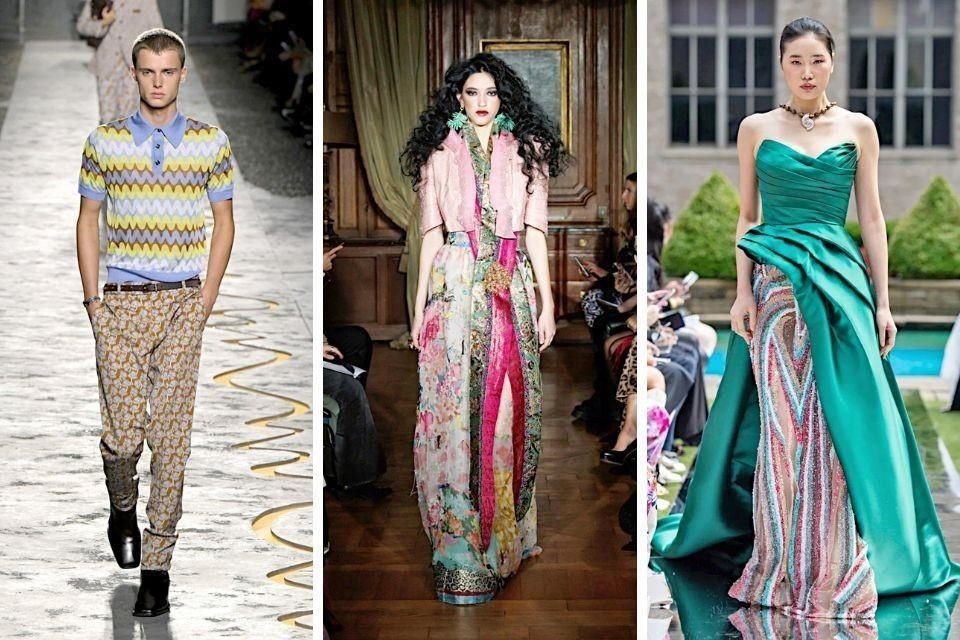 Nada es demasiado, se pueden combinar  fucsia con verde cítrico, naranja con lila, azul Klein.