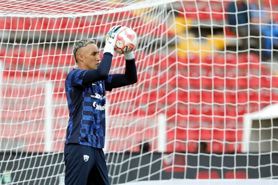 Keylor Navas salió del futbol argentino para incursionar en la Liga MX con los Pumas.