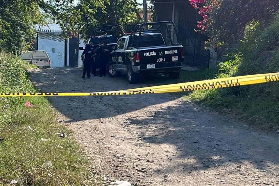 La Policía Municipal acordonó la zona, mientras que personal de la Policía Investigadora se hizo cargo de las diligencias correspondientes.